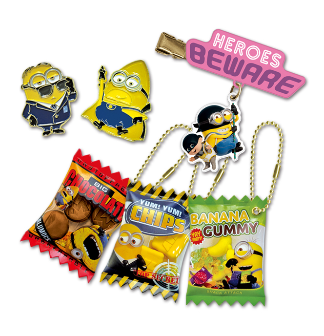 5点セット♡ミニオン キャラクターグッズセット ミニオン フィギュア エージェントティム（TS0540339）｜ミニオン